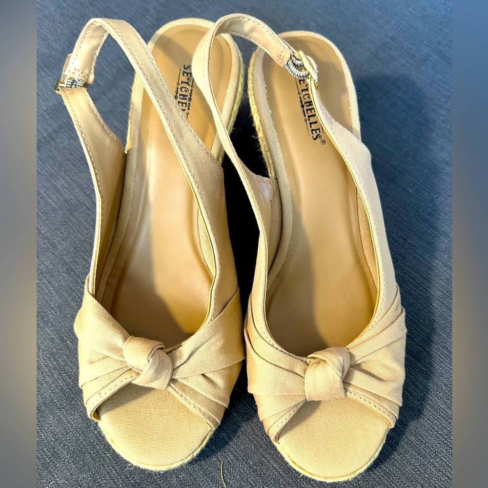 Cork wedge Seychelles size 8